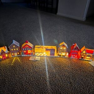 Target Bullseye Playground Christmas Village NWT